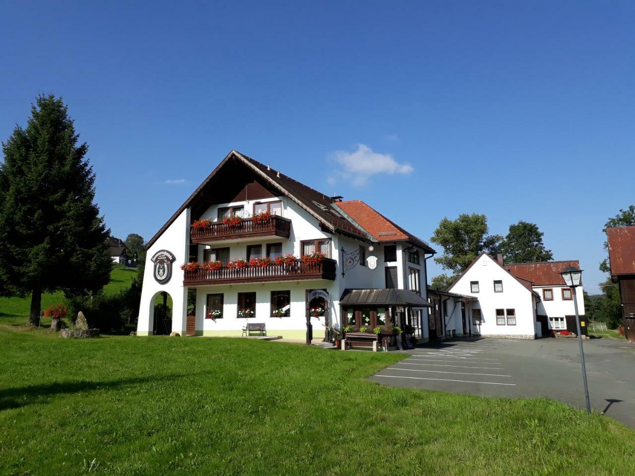 Gasthof Hammerschmiede Bischofsgruen Bagian luar foto